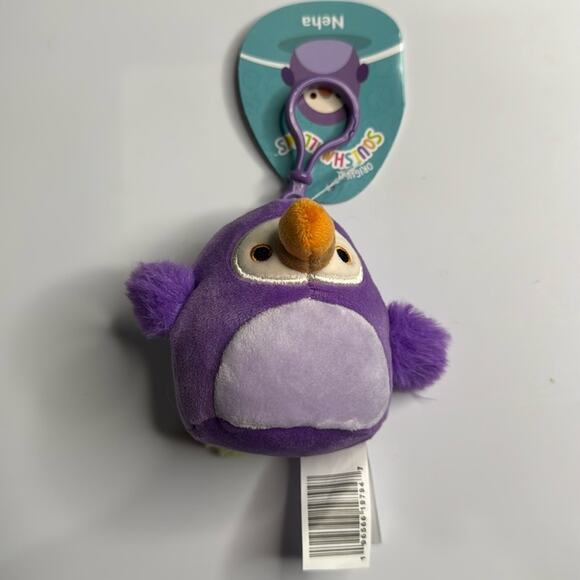 NWT 3.5” Neha the Dodo Bird Squishmallow Clip - Picture 1 of 3